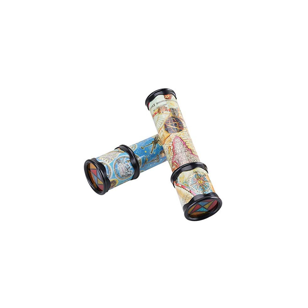 Toyvian 2Pcs Classic Magic Kaleidoscope Toy Novelty Games Toy Educational Toys For Kids Children Random Color