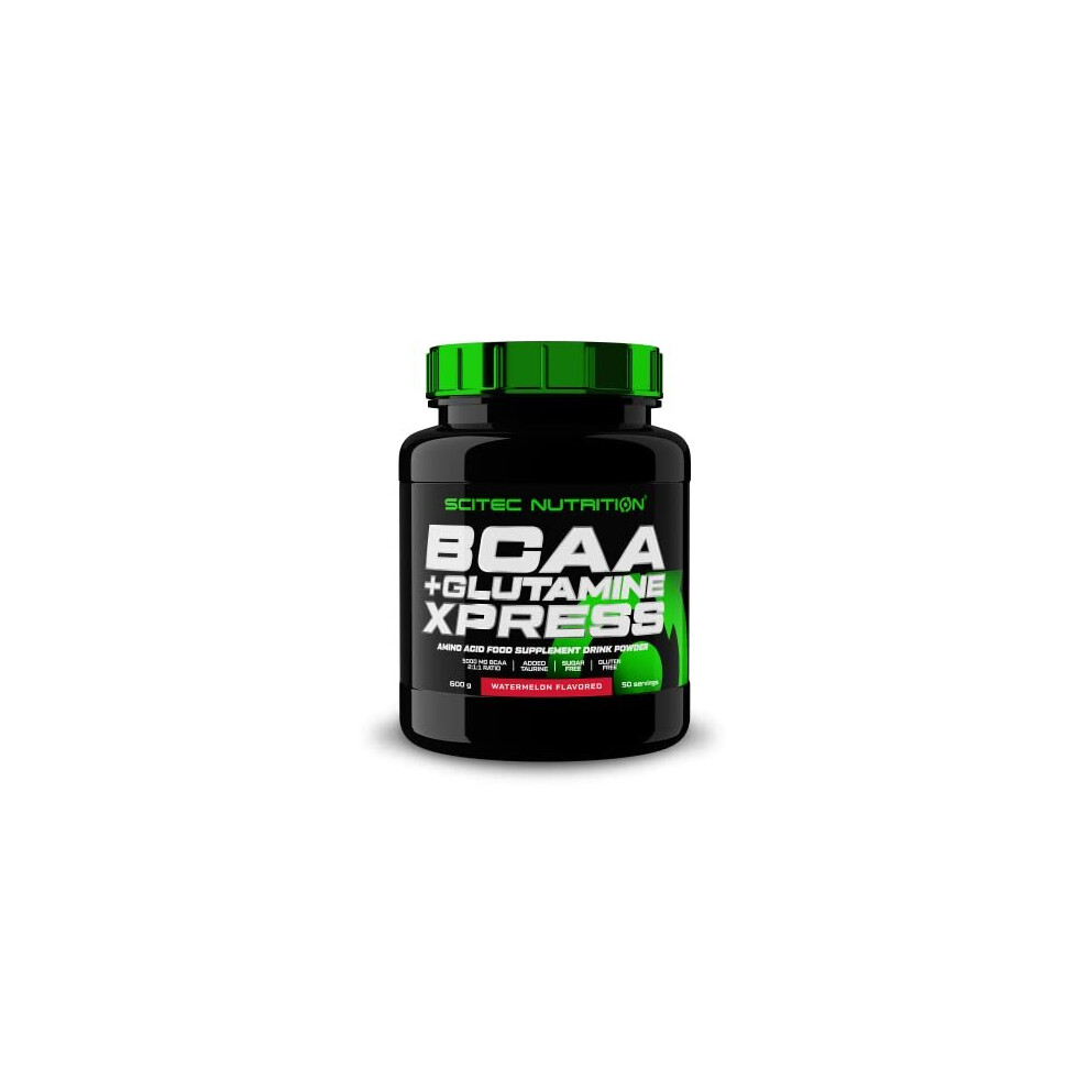 Scitec Nutrition Bcaa Glutamine Xpress Drink Powder With Branchedchain Amino Acids With Glutamine And Taurine Sugar And Glutenfree 600 G Watermelon