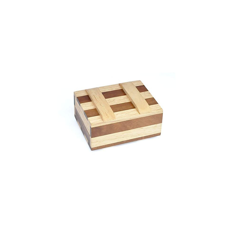 Logica Puzzles Art Zebra Box Wooden Brain Teaser Secret Box Difficulty 36 Hard Magic Money Box Leonardo da Vinci Collection-image-OPC-PBKR9WP-NEW
