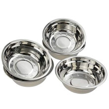 Stainless Steel Mixing Bowl Salad Bowl Metal Prep Bowls Set of 6