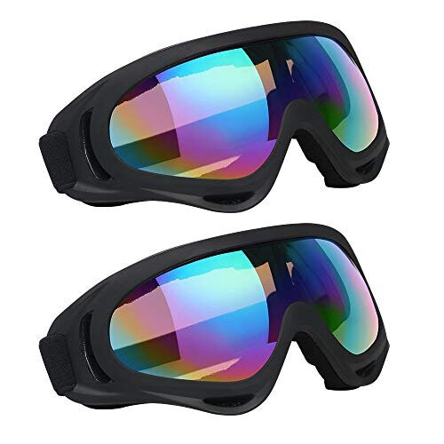 s Goodr Men EXP VISION Set (2-Pack) Anti-Fog OTG Snowboard