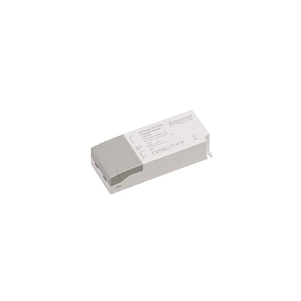 Ip20 12V 25W Dc Dimmable Led Driver Constant Voltage White 5055832978961