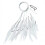 Fladen Fishing 12 2 x 6 Styles Assorted Classic Ready to Use Tied Boat Sea and Shore Feather Lure Rig Range for Cod Herring and Mackerel on a Backing Card 6