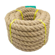 Natural Jute Rope 14162025304050MM Heavy Duty Twisted Hemp Rope for Crafts Nautical Cat Scratching Post Chandelier Climbing Hammock Decking Garden