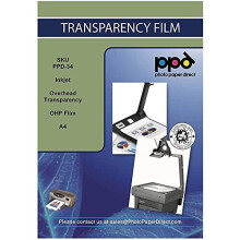 Inkjet Premium Clear OHP Acetate Transparency FilmScreen Print Film Instant Dry A4x50 PPD3450