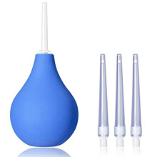 224ml Enema Bulb Kit Douche Bulb for Men Women Cleaning 224mlblue