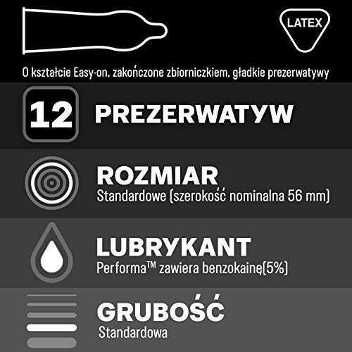 Durex Durex Performa óvszer - 12 darab. 1