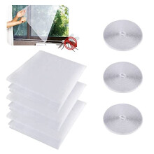 3 Packs Fly Screen for Window SelfAdhesive Mosquito Net for Windows 13 x 15m Window Screen Mesh Window Net to Keep Bugs and Flies Out with 3 Rolls