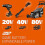 WORX WG261E9 18V 20V MAX Cordless 46cm Hedge TrimmerBare Unit 7
