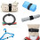 10 Pack Hook and Loop Straps Reusable Cable Ties Cable Organisers300mm x 25mm 5