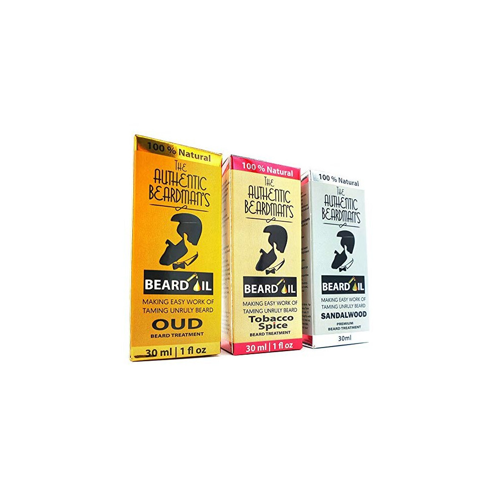 Photos - Hair Product The Authentic Beardmans Beard Oil All Scent