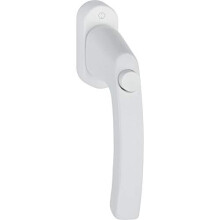 11716812 Fenstergriff LIGEmit Druckknopf 7 x 32 wei Lge Window Handle with Push Button VK 7 x 32 cm White