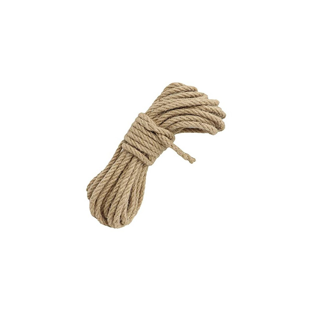 Natural Hemp Cord Ropes And Strong Jute Rope Sashmulti Purpose Utility Sisal Twine Rope 6Mm10m32ft 783710533463