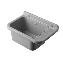 SinkPilozzo Wall Mounted Cement Grey Resin for Outdoor 50x34h21