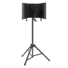 Professional Studio Recording Microphone Isolation Shield Pop FilterHigh Density Absorbent Foam is Used to Filter Vocal Suitable for Blue Yeti and Any