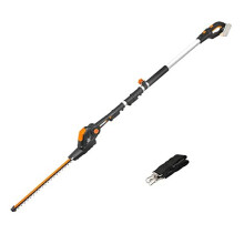 WG252E9 18V 20V Max Cordless Pole Hedge Trimmer 45cm Tool only battery charger sold separately