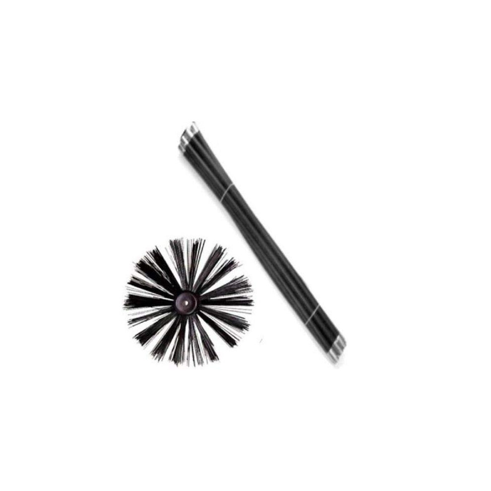 New Chimney Flue Cleaning Rods X 10 X 920Mm Rods 400Mm Sweep Brush Sweeping Set Kit 9M Long Equip247uk 5060497301214