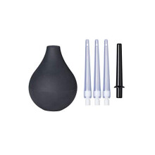 NonToxic Silicone Enema Bulb Kit Home Enema Kit Douche Medical Clean Enema Bulb 220Ml