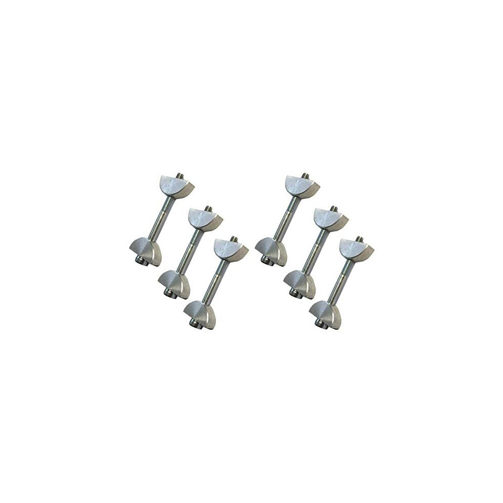 Unika Slimline Toggle Bolt For Compact Laminate Kitchen Worktop Connecting Bolts 6 Pack 5051140274191