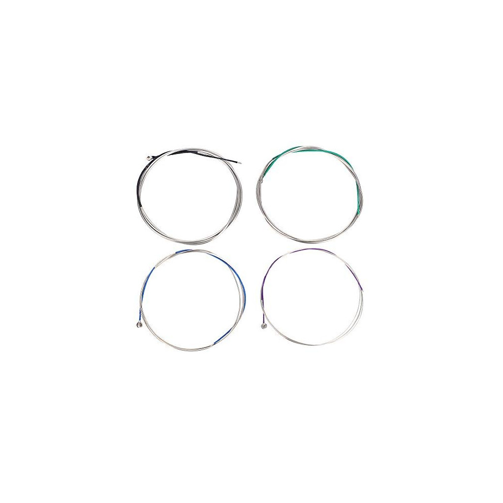 Cello Strings ADGC Cello Steel Wire String for Full Size 4434 Cello Replacement with Colorful Coatings