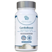 CardioBoost 90 Capsules a Precise Balance of CoQ10 DRibose Acetyl LCarnitine B Vitamins Medium Chain Triglycerides for Normal Heart Function and to