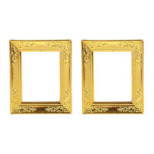 2pcs 112 Scale Photo Frame Rahmen Dollhouse Miniature Rooms Wall Decoration Accessories