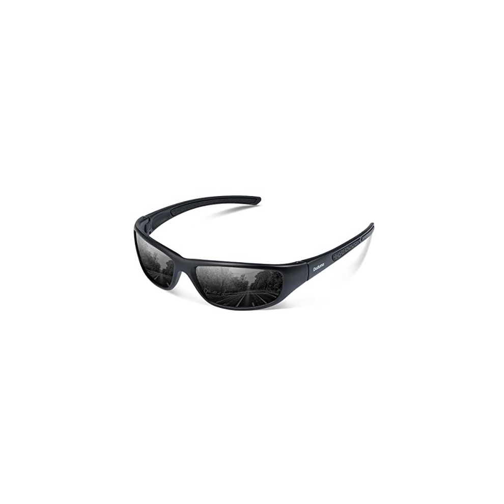 Polarized Sports Sunglasses with UV400 Protection for Men Cycling Golf Running Fishing Sunglasses VI367