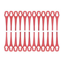 Pack of 100 Replacement Blade Set Grass Trimmer Accessories for Einhell Cordless Grass Trimmer BGCT 18 Li RGCT 18 Li GECT 18 Li Plastic Blade Pack