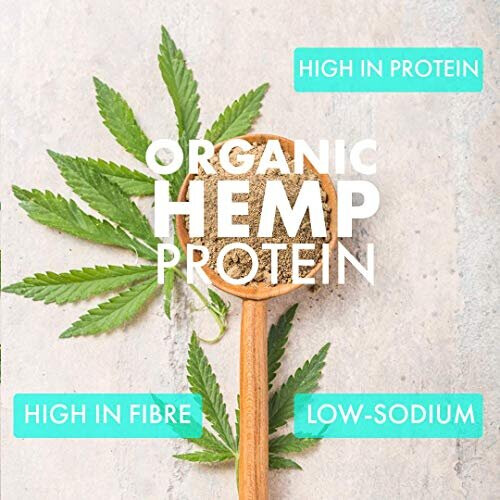 Organic Hemp Protein 1000g Vegan Protein Powder PlantBased 1