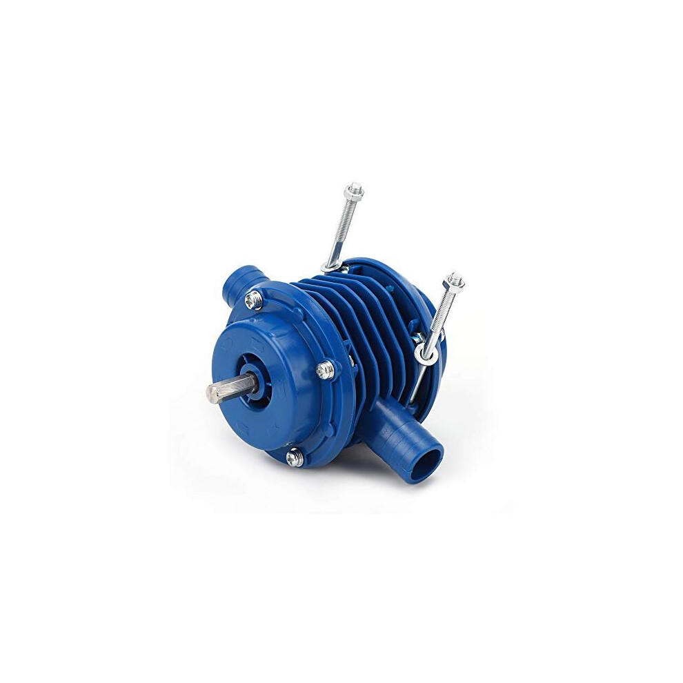 Electric Drill Pump Hand Drill Powered Water Pump Water Transfer Pump for Water Oil Liquid Fertilisers Transfer for Home Garden Rain Barrel Pool Hot