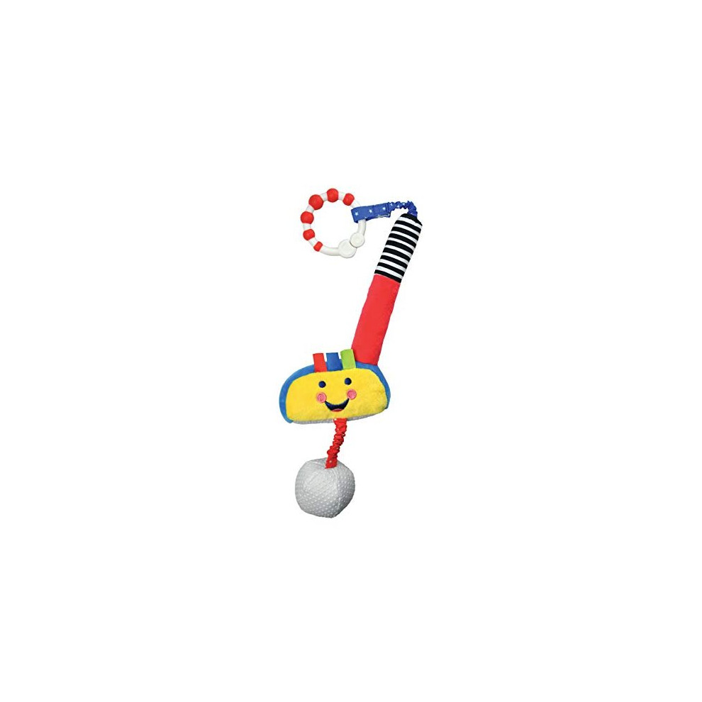 Baby Golf Club And Ball CliponToyforGolfers Suitable From Birth On The Go Or At Home Baby Gift Squeaks Rattles And Crunches A Sporty Sensory Toy From