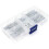 175Pcs 5Values Split Cotter Pin Zinc Plated Hitch Pins Fasteners Assortment kit 3