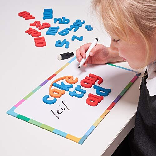 UK Designed Colour Coded Phonics Magnetic Letters Set 2