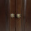 Traditional Dartboard Cabinet brown 8
