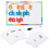 UK Designed Colour Coded Phonics Magnetic Letters Set 2