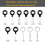 Terminal Removal Tool Kit 76Pcs Terminal Ejector Kit for Car Pin Extractor Tool Set Release Electrical Wire Connector Puller Repair Key Removal Tools 5