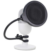 YOUSHARES Razer Seiren Mini Pop Filter - 4-Inch, 3-Layer Windscreen with 360-Degree Clip for Clear, Popping-Free Audio for Razer Seiren Mini Mic