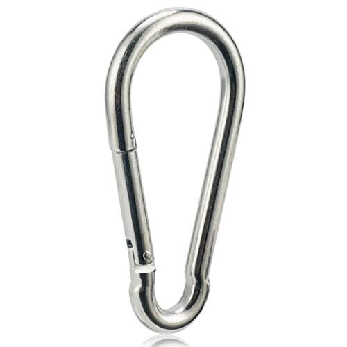 Carabiner Clip Large Heavy Duty Spring Snap Hook 55 Inch 12x140mm on OnBuy