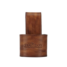 TOURBON Handle Tool Holder Genuine Leather Hammer Axe Sickle Belt Holder Pouch
