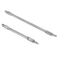 Flexible Extension Screwdriver Drill Bit Shaft Holder Connecting Link for Electronic Drill Screwdriver Drill Bit Extension for Pivoting Bit Tip Holder