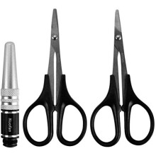 014 mm Body Reamer Hole Punch Straight Scissors and Curved Scissors Set Universal Tool for RC Car Body Shell Hobby Tools