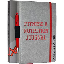 A5 Premium Fitness Nutrition Journal Set 13 Goals Track 124 Workouts Daily Calories Measure Progress Log 84 Personal Records
