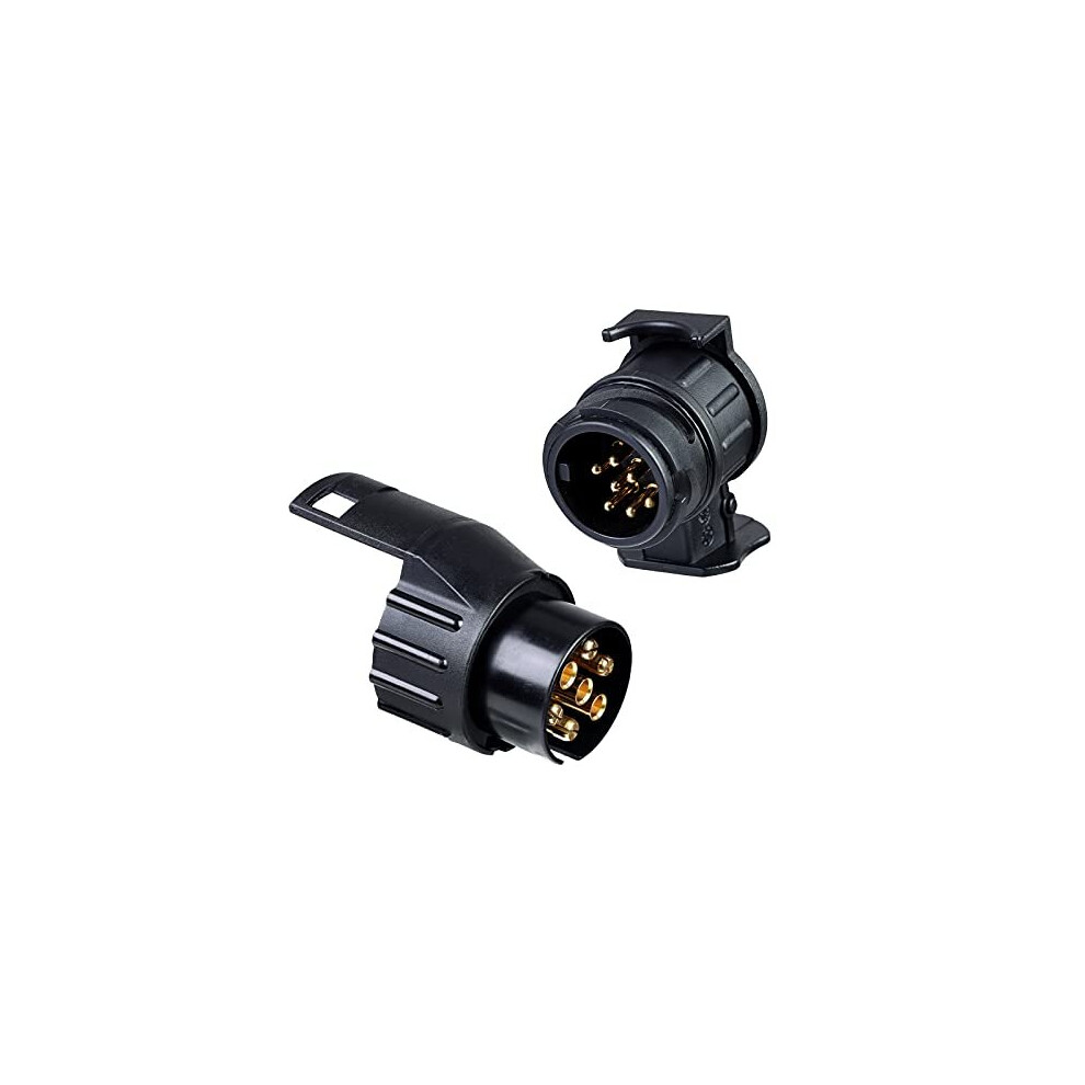 7 Pin To 13 Pin And 13 Pin To 7 Pin Towing Adapter Trailer Plug Socket Adapter 12V Waterproof Electric Adapter Plug Socket Converter Connector For 783049899223