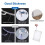 Fly Screens for Windows 2PCS Universal Window Net 152m Adjustable Window Screen Invisible Mosquito Net for Windows Window Netting for Insects Bug Fly 5