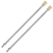 Pressure Washer Extension Lance 2Pcs 12 Inch 4000 PSI Jet Wash Extension Wand for Pressure Washers GunCleaning Machine with 14 Quick Connect