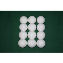 White Table Football Balls 36mm Pack of 12