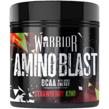 Warrior Amino Blast 270g Branch Chain Amino Acid Powder BCAA Helps Build Lean Muscle and Speed Up Recovery Strawberry Kiwi