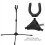 Archery Bow Stand Recurve Bow Compound Bow Stand Rack Holder Legs 5