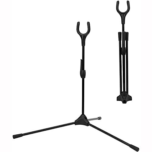 Archery Bow Stand Recurve Bow Compound Bow Stand Rack Holder Legs 2
