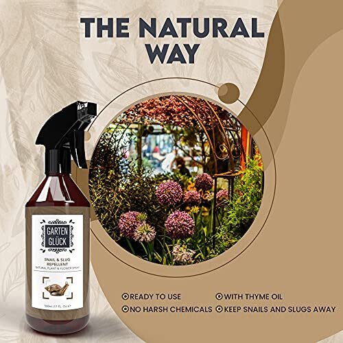 Snail and Slug Repellent Pet Safe Slug Snail Control Slug Spray for